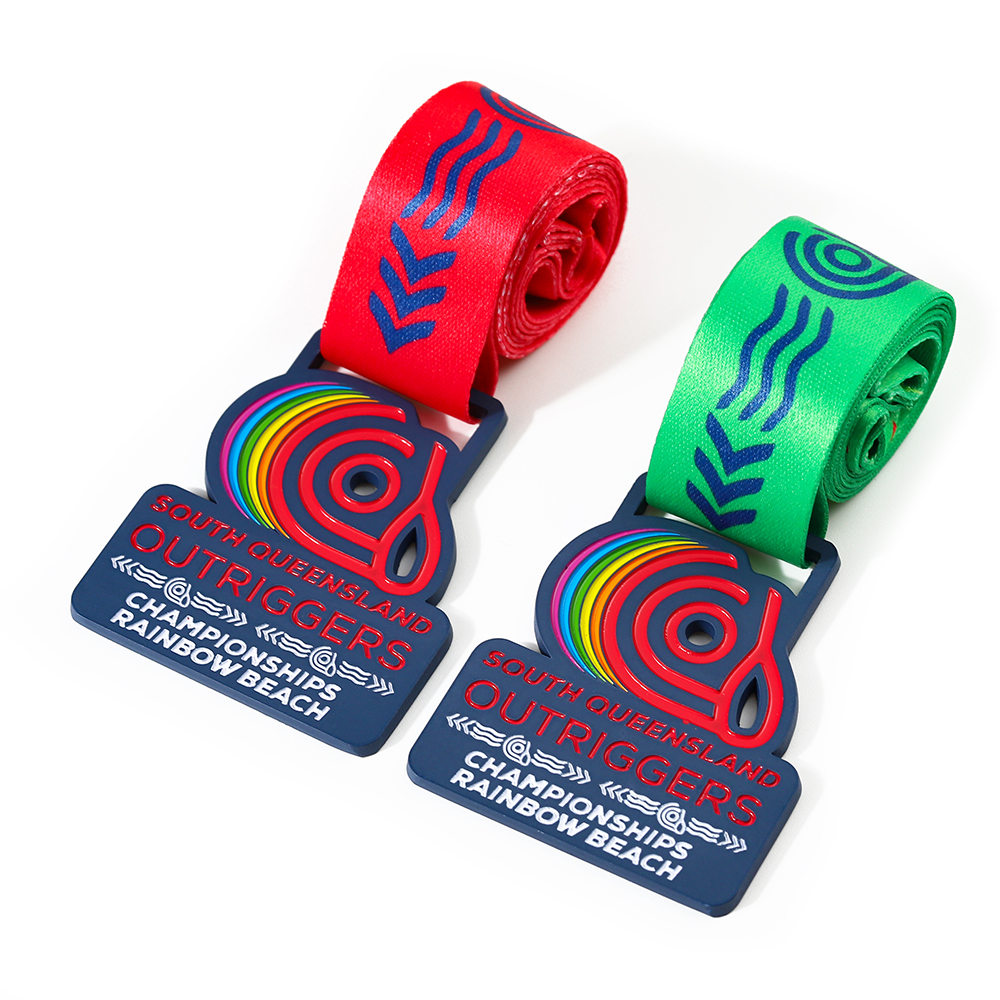 Australia Outriggers Rainbow Beach Championships Medal