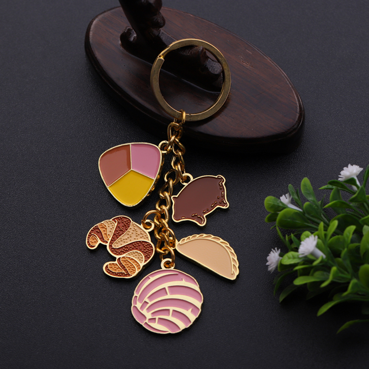 Candy Colour Custom Metal Designer Bulk Mexican Keychain