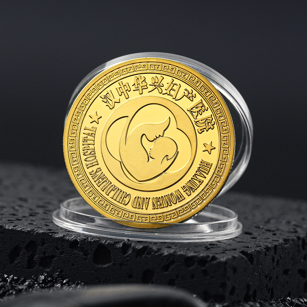 Custom 3D Brass Challenge Coins
