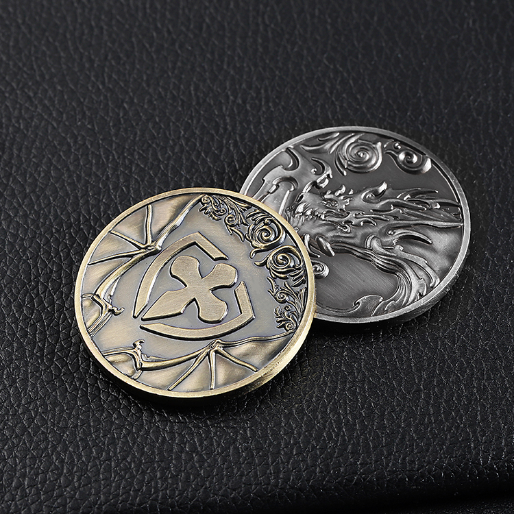 Personalized 3D Zinc Alloy Challenge Coins