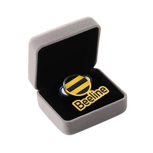Custom Metal Gold Yellow Magnet Pin