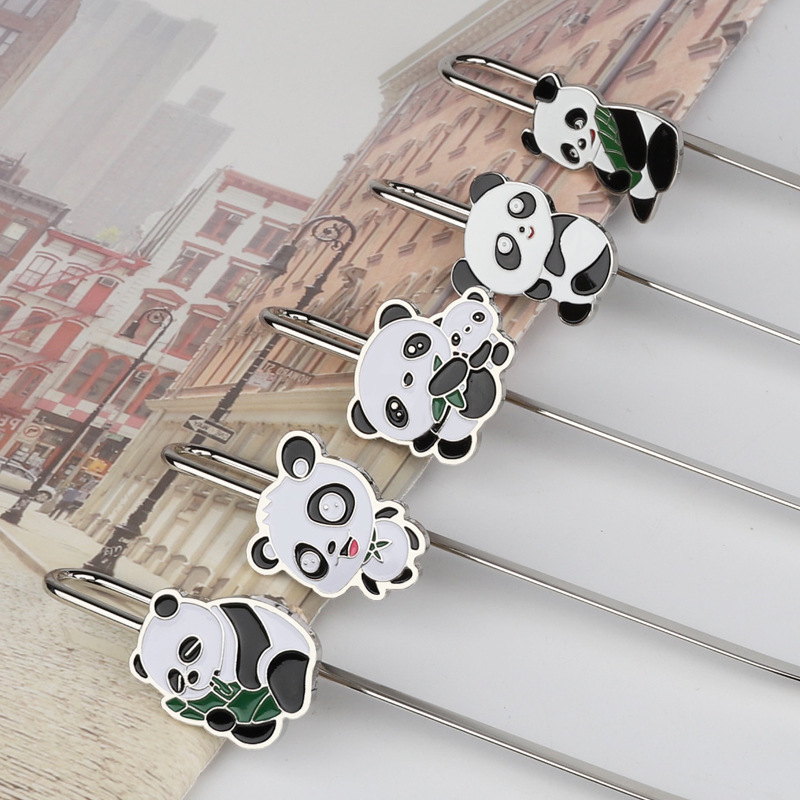 Customized Cool Panda Hook Bookmark for Book