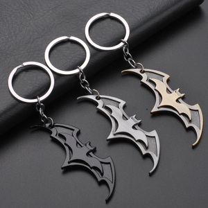 Bat Custom Fancy Metal Keychains