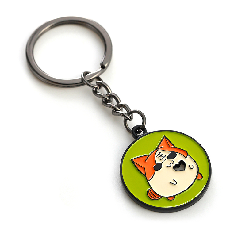 soft enamel keychain