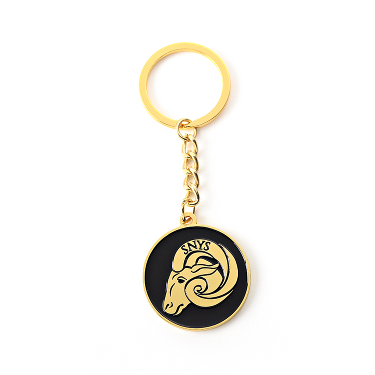 Skateboard Fashion Owl Metal Keychains