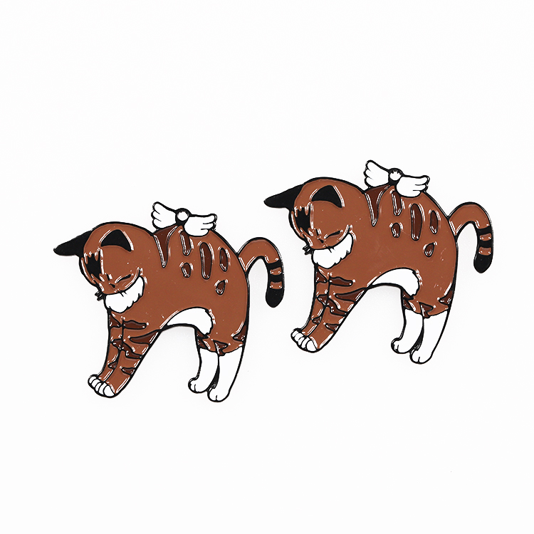 Metal Custom Soft Enamel Cat Pin