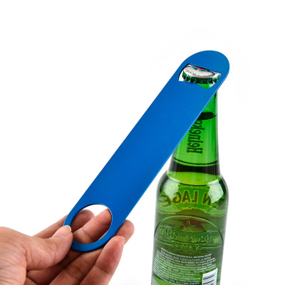 Customizable Metal Blue Blank Bar Blade for Business