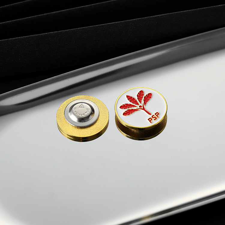 Custom Metal Round Printed Small Badge with Magnet