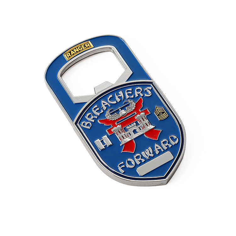 Custom Metal Alloy Bullet Bottle Opener for Business