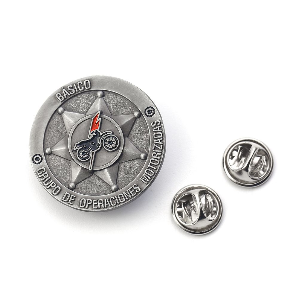Metal Custom Soft Enamel Motor Pin Badge