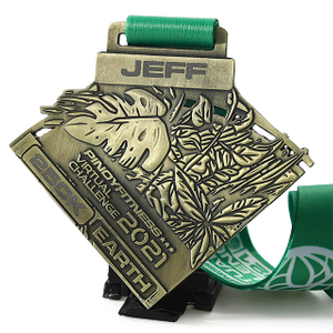 Customized Metal Bronze Fitness Sports Medals