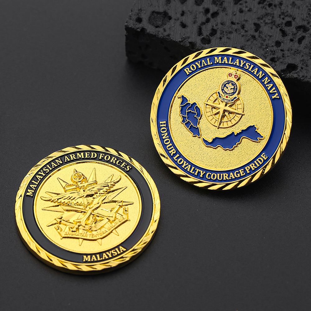 Commemorative Stamping Decorative Zinc Alloy Challenge Coins