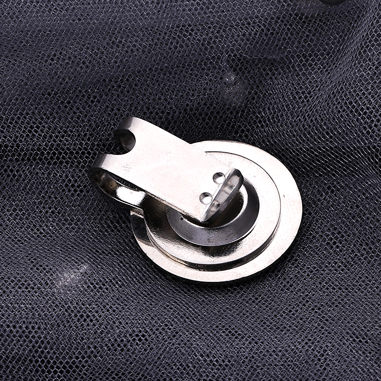 Metal Custom Silver Flower Golf Cap Clip