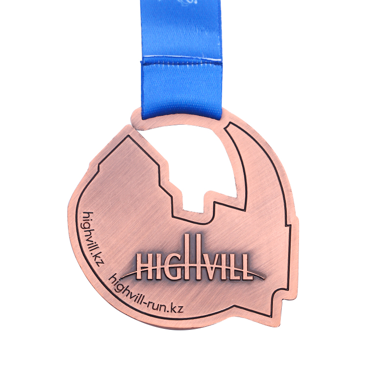 Topend Hanging Highwill Skyrunning Medal with Lanyards