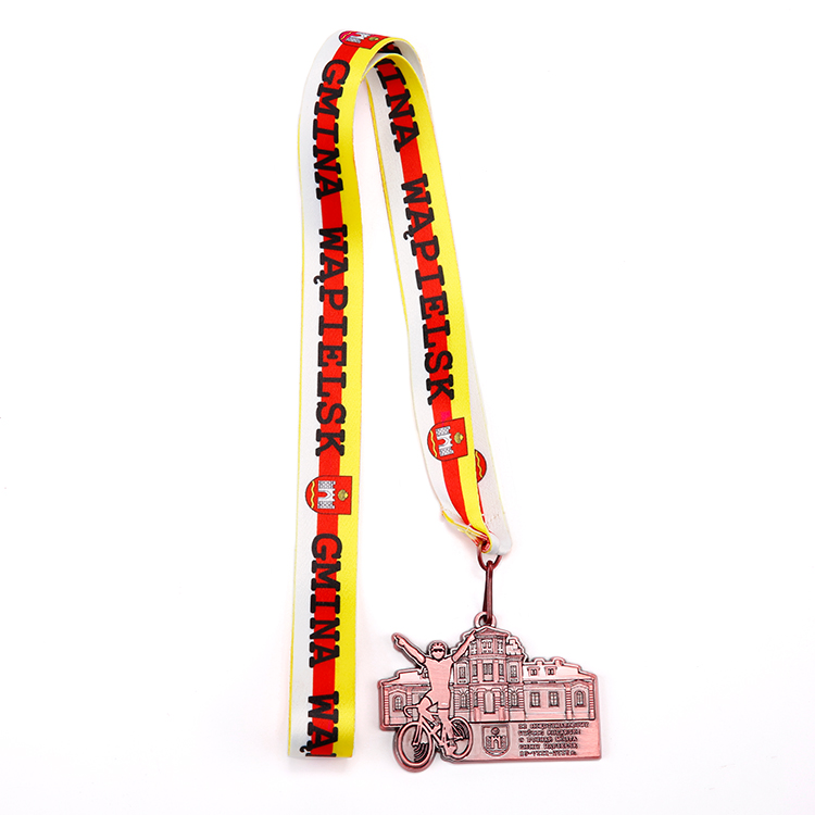 Custom Metal 3D Copper Medal for Sports
