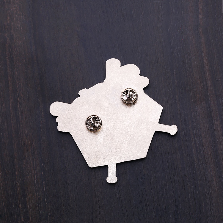 Metal Custom Designed Silver Soft Enamel Trade Pin