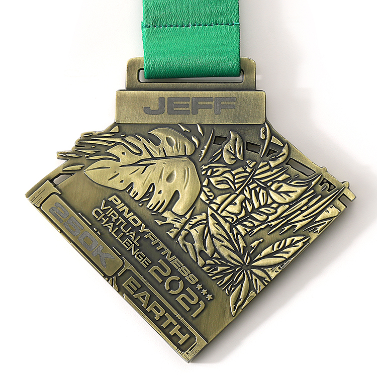 Customized Metal Bronze Fitness Sports Medals